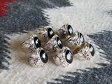 Black Onyx Sterling Silver Handmade Mens Ring