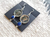 Mercury Dime Lapis French Hook Earrings