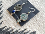 Mercury Dime Lapis French Hook Earrings