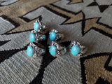 Turquoise Silver Southwest Ring