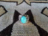 Turquoise Silver Southwest Ring