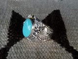 Turquoise Silver Southwest Ring